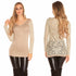 Long Sleeve Lace Jumper